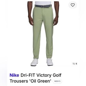 Nike Dri-Fit Green Golf Pant NWT